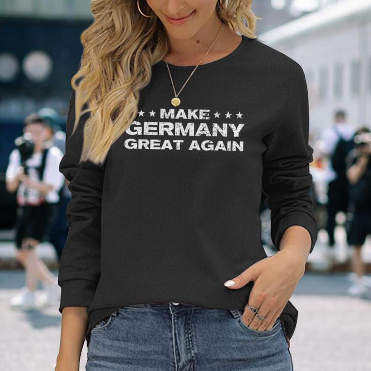 Make Germany Great Again Germany Langarmshirts Geschenke für Sie