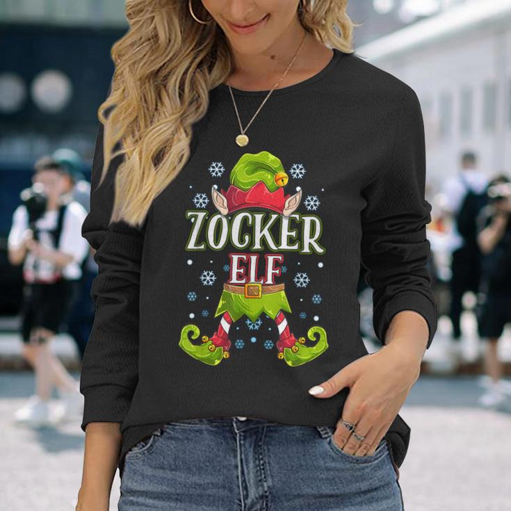 Gocker Elf Christmas Outfit Christmas Family Outfit S Langarmshirts Geschenke für Sie