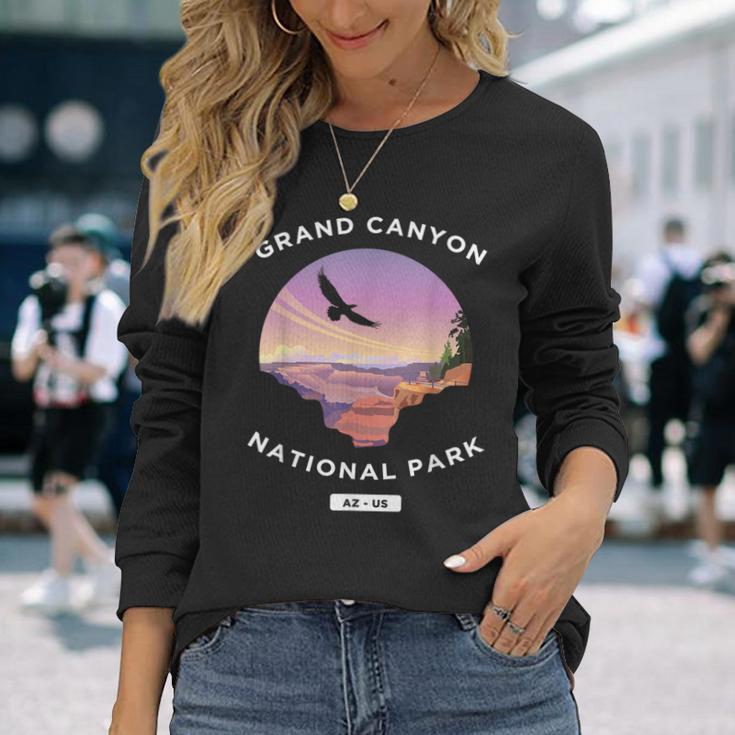 Grand Canyon Arizona Usa National Parks Travel Hiking Langarmshirts Geschenke für Sie