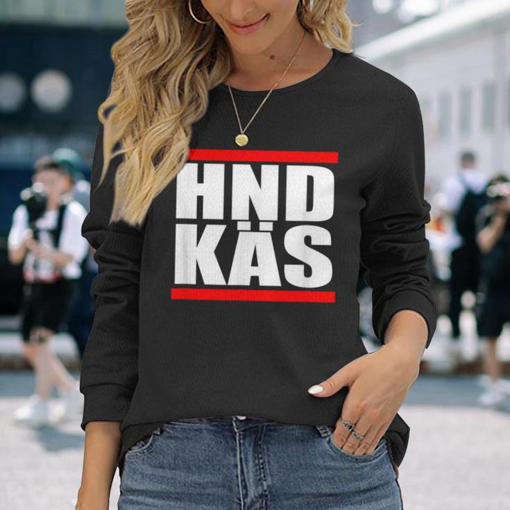 Hessischer Hnd Käs Handkäs Langarmshirts Geschenke für Sie