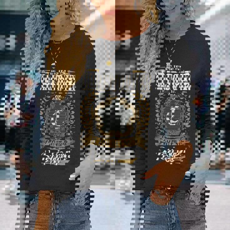 Het Is Een Christopher Ding Je Zou Het Niet Begrijpen Christopher Naam Langarmshirts Geschenke für Sie
