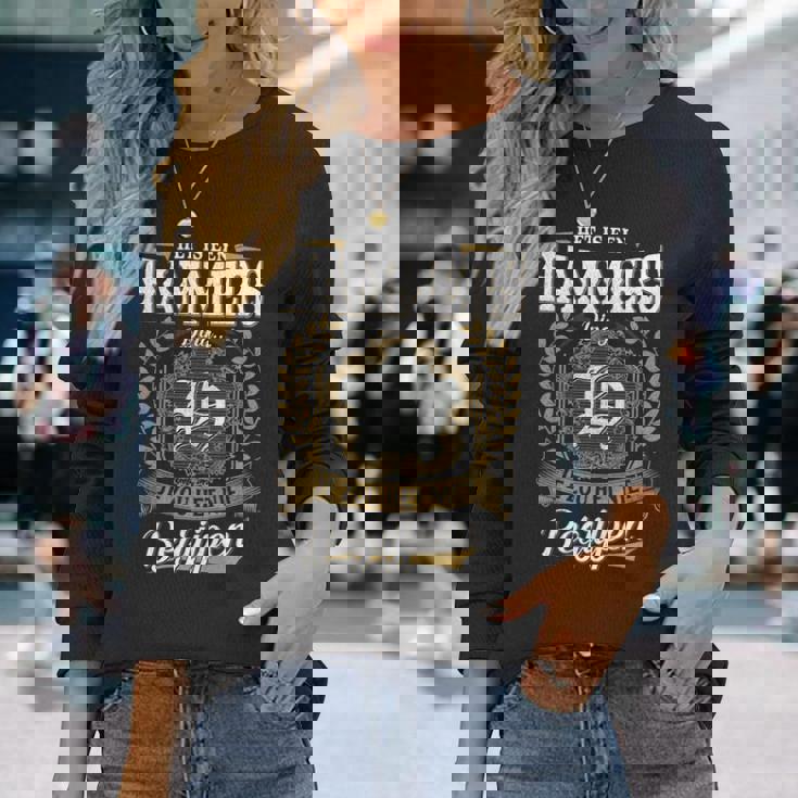 Het Is Een Hammers Ding Je Zou Het Niet Begrijpen Hammers Naam Langarmshirts Geschenke für Sie