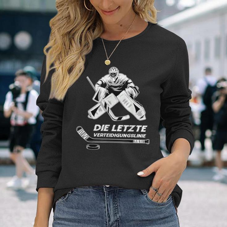 Hockey For Ice Hockey Player Hockey Trainer Langarmshirts Geschenke für Sie