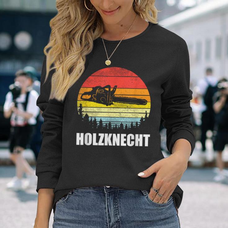 Holzknecht Woodcutter Chainsaw Langarmshirts Geschenke für Sie