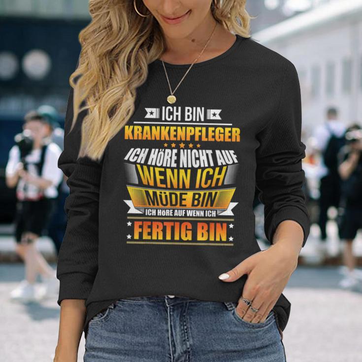 Ich Bin Krankenpfleger Ich Bin Langarmshirts Geschenke für Sie