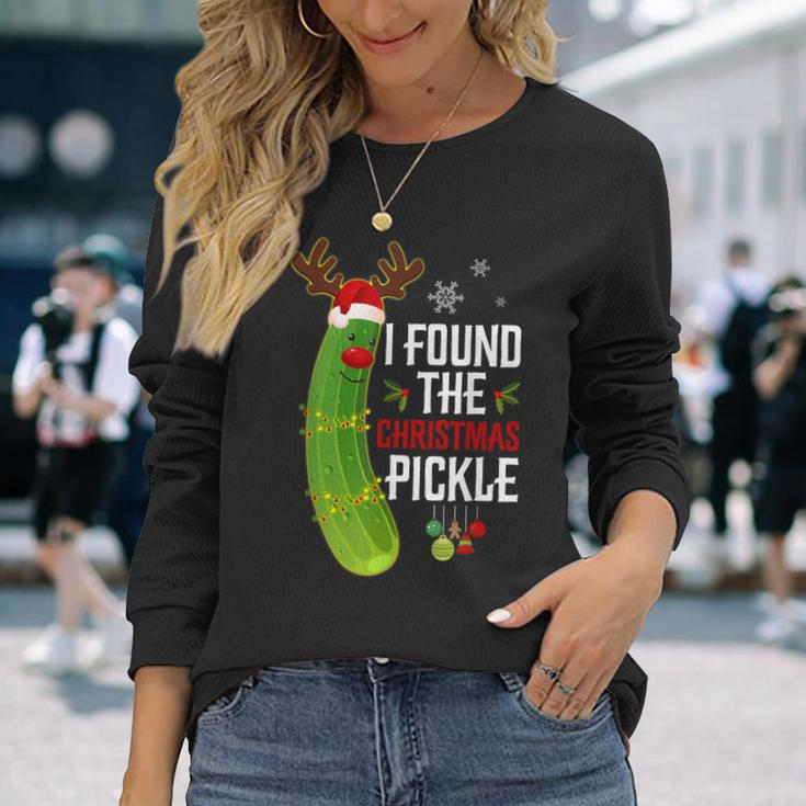 Ich Habe Die Weihnachtsgurke Finden Langarmshirts Geschenke für Sie