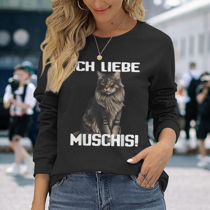 Ich Liebe Muschis I Love Langarmshirts Geschenke für Sie