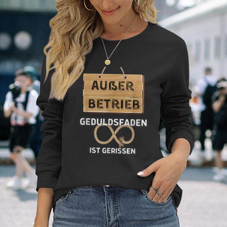 Ironie Office Auser Betriebs Auser Betriebs Langarmshirts Geschenke für Sie