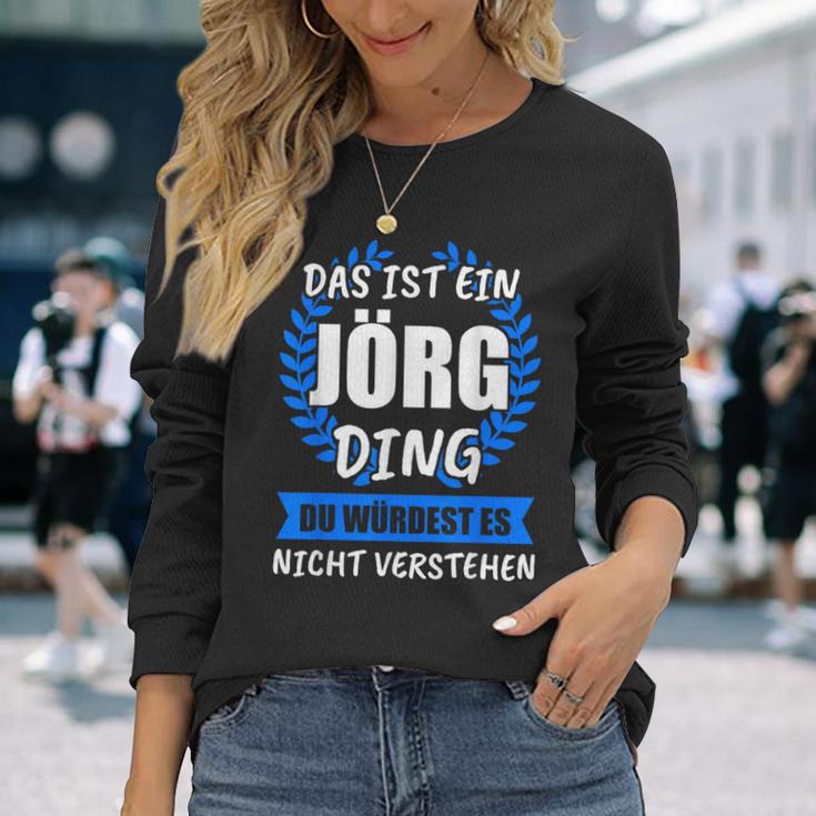 Jörg Name First Name Nickname Langarmshirts Geschenke für Sie