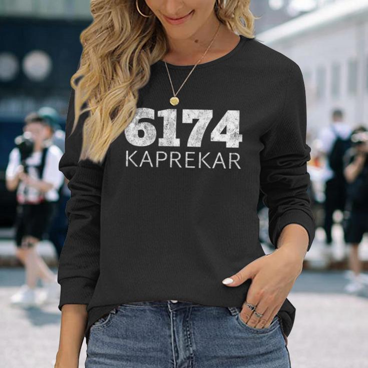 Kaprekar-Constante 6174 Maths Number Teory S Langarmshirts Geschenke für Sie