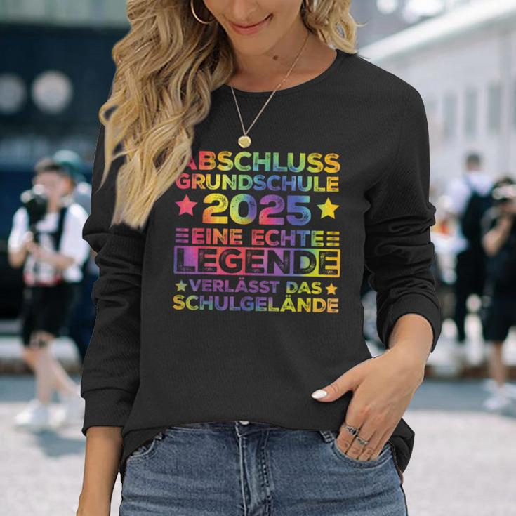 Legendeerlässt Schulgelände Abschluss Grundschule 2025 Langarmshirts Geschenke für Sie