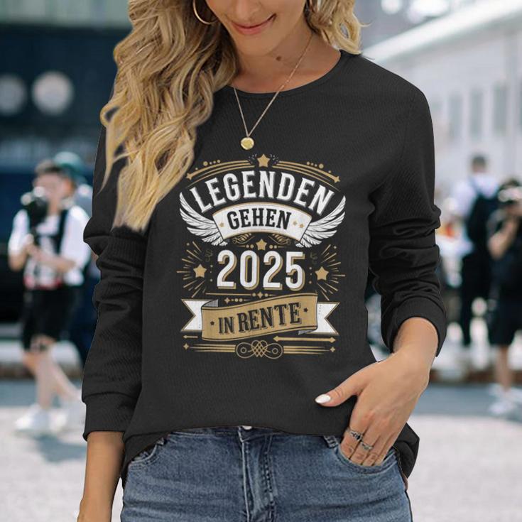 Legends Go 2025 In Retirement Pensioner Langarmshirts Geschenke für Sie