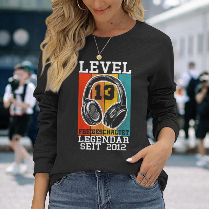 Level 13 Unlocked Legendary Since 2012 Birthday 13 Langarmshirts Geschenke für Sie