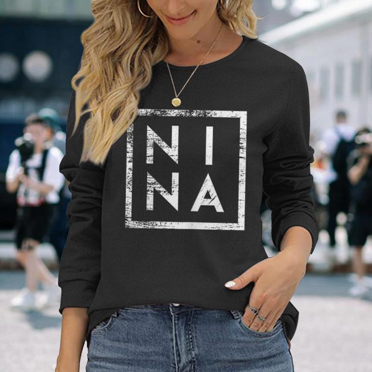 Nina Minimalism Langarmshirts Geschenke für Sie