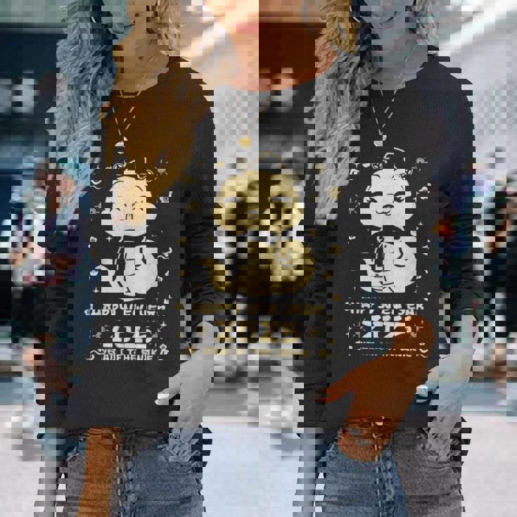 Nouvel An Lunaire 2025 Année Du Serpent Chinois Asiatiqueietnamien T-shirt à manches longues Cadeaux pour elle