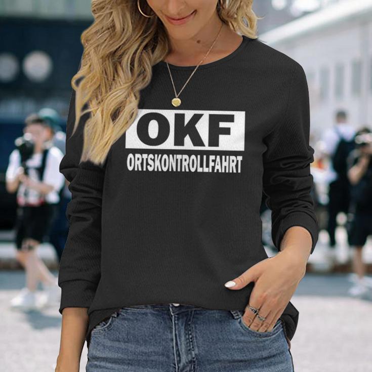 Okfintage Ortskontrolle Langarmshirts Geschenke für Sie