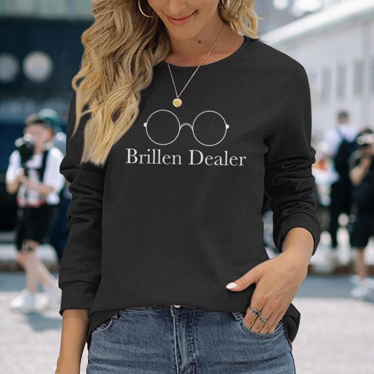 Optician I Work Glasses Dealer Langarmshirts Geschenke für Sie