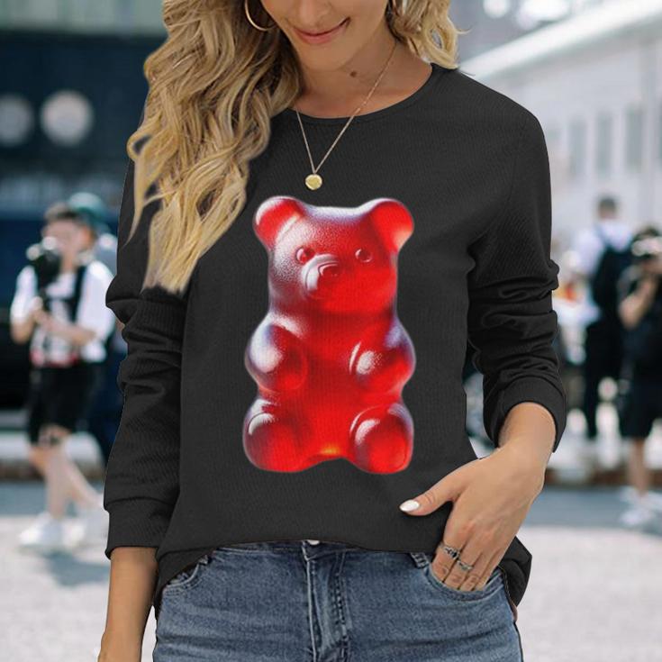 Red Gummy Bear Langarmshirts Geschenke für Sie