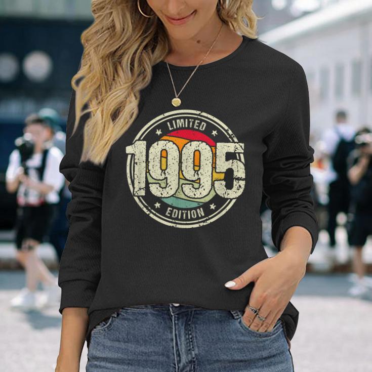 Retro 27 Yearsintage 1995 Limited Edition 27Th Birthday S Langarmshirts Geschenke für Sie