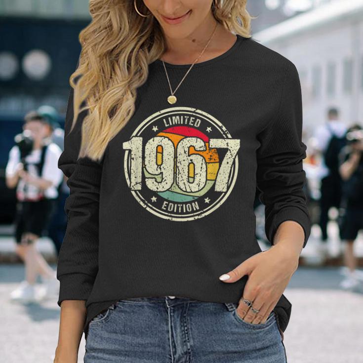 Retro 56 Yearsintage 1967 Limited Edition 56Th Birthday Langarmshirts Geschenke für Sie