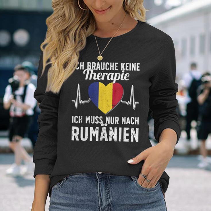 Rumänische Flagge I Rumänien Urlaub I Rumänien Langarmshirts Geschenke für Sie