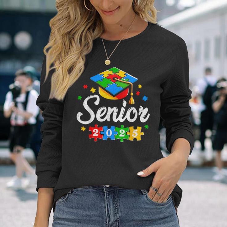 Senior Autism Graduate 2025 Autism Graduation Senior 2025 Long Sleeve T ...