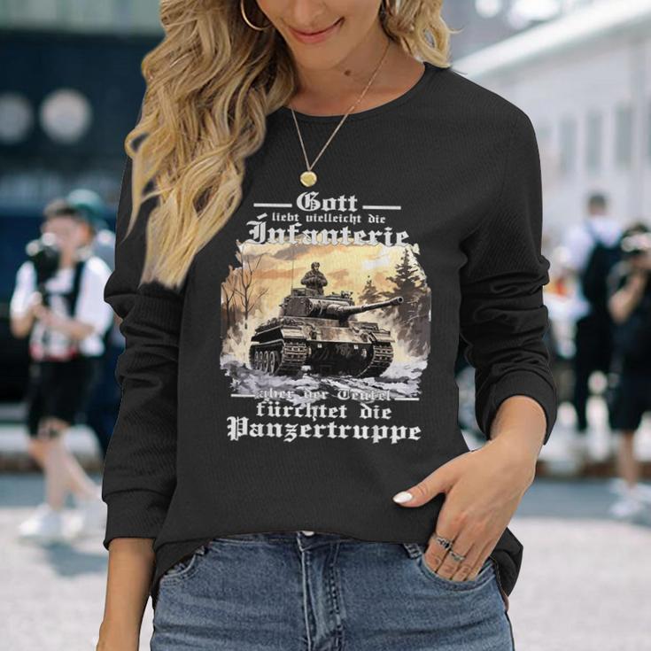 Tank Driver Soldiers2Nd Wk Army Tank Troop Soldiers Langarmshirts Geschenke für Sie