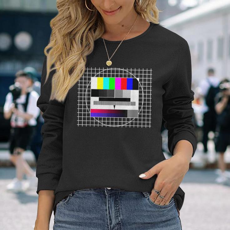 Test Image Retro Costume 80S 90S Partyintage Carnival Langarmshirts Geschenke für Sie