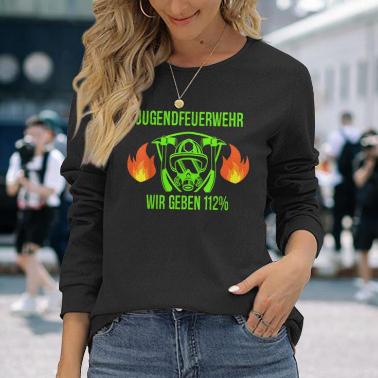 Wir Geben 112 Jugendfeuerwehr Langarmshirts Geschenke für Sie