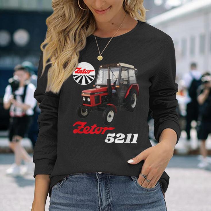 Zetor 5211 Tractor Zts Langarmshirts Geschenke für Sie