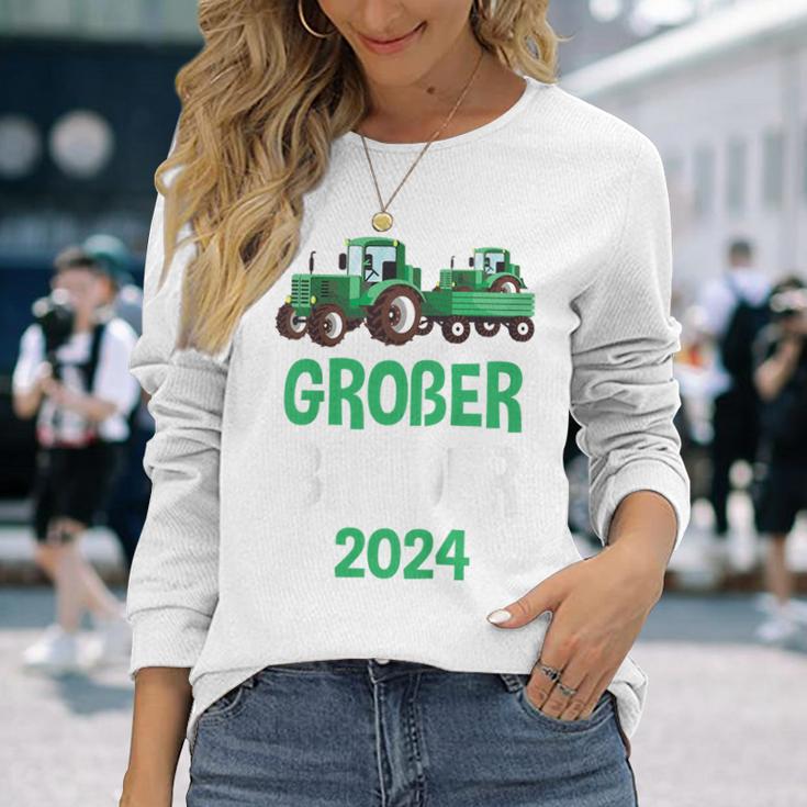 Children's Big Brother 2024 Tractor Langarmshirts Geschenke für Sie