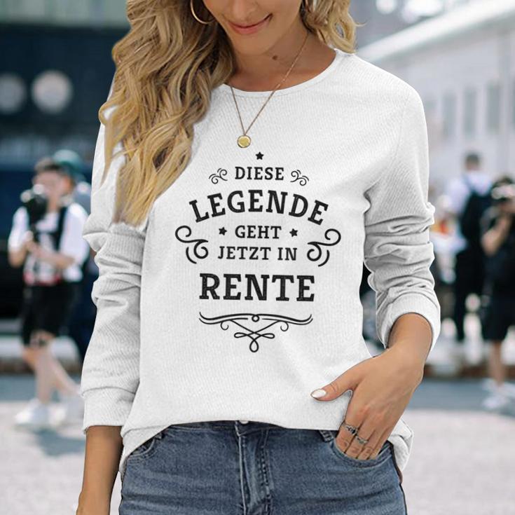 Dese Legende Geht Jetzt In Rente This Legend Goes Now In Langarmshirts Geschenke für Sie