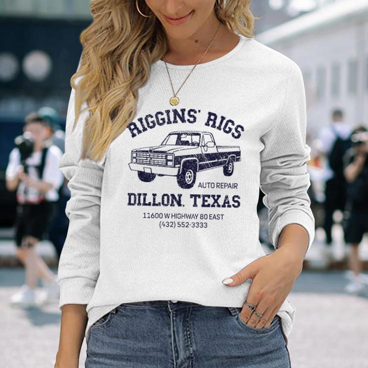 Dillon Texas Friday Night Football Player Fan Riggins Rigs Long Sleeve ...