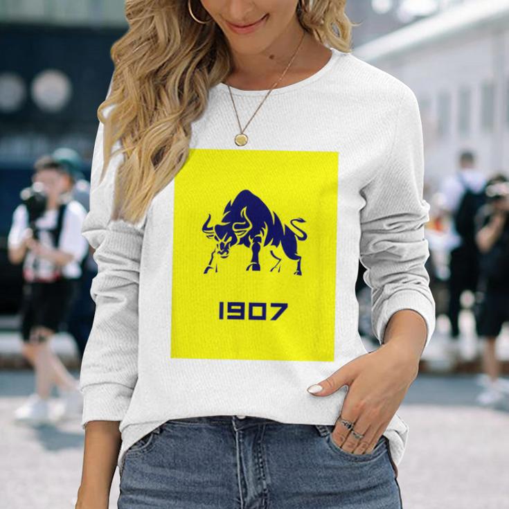 Fb Fener 1907 Football Blue Langarmshirts Geschenke für Sie