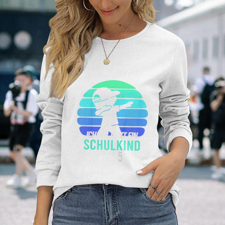 Kinder Bäähm Schulkind 2025 School Boy First Day At School Boy Langarmshirts Geschenke für Sie