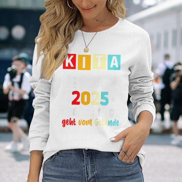 Kinder Kita Abgänger 2025 Schulkind Einschulung Schule Letzter Tag Langarmshirts Geschenke für Sie