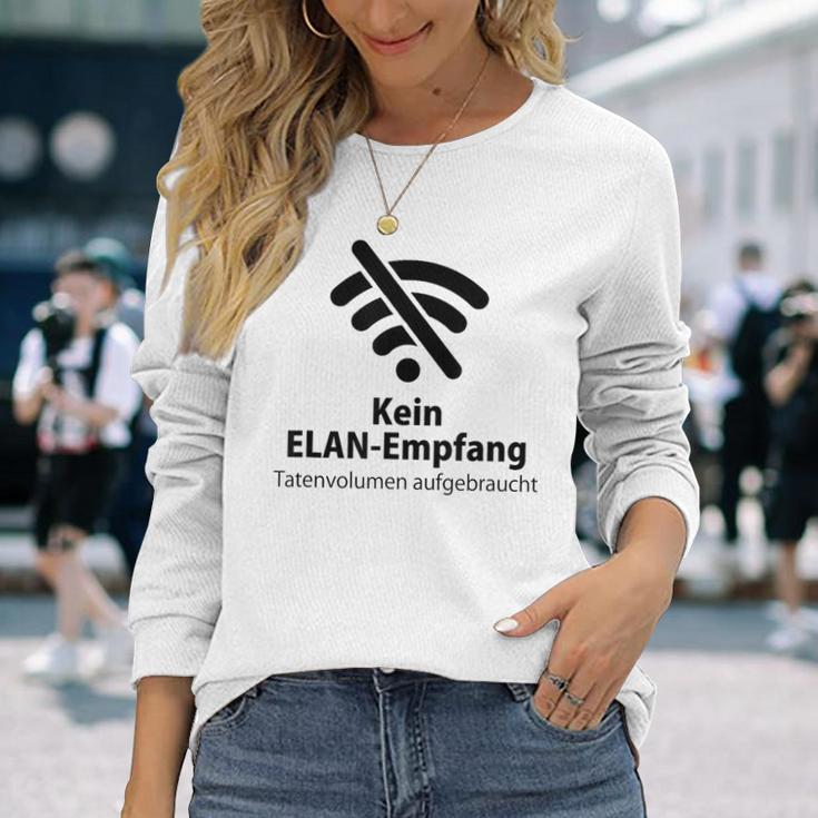 Wifi Mobile Phone Kein Elan Empfang Tatenvol S Langarmshirts Geschenke für Sie