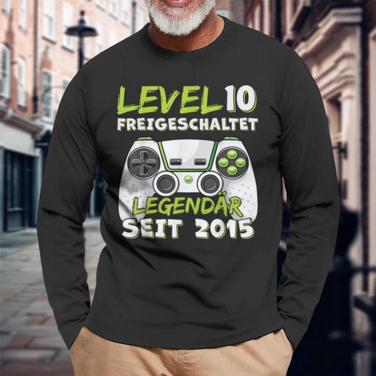 10Th Birthday Boy Decoration 2015 10Th Birthday Langarmshirts Geschenke für alte Männer