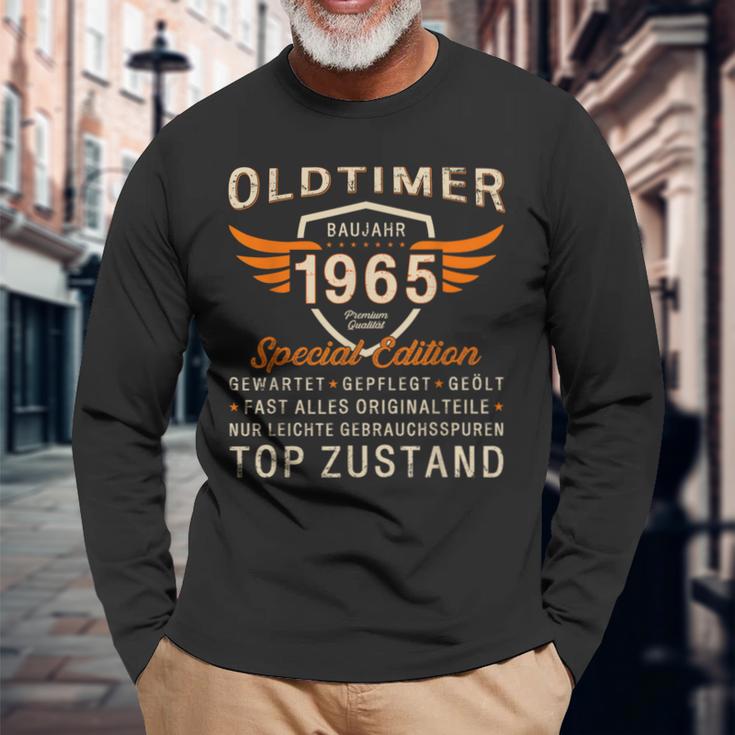 60Th Birthday intage 1965Intage Langarmshirts Geschenke für alte Männer