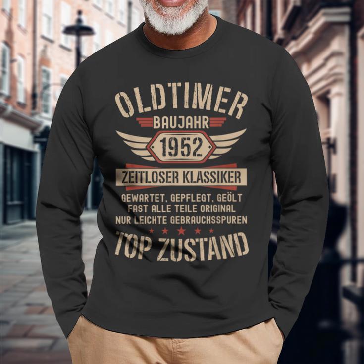 70Th Birthday 70 Yearsintage Car 1952Intage Langarmshirts Geschenke für alte Männer