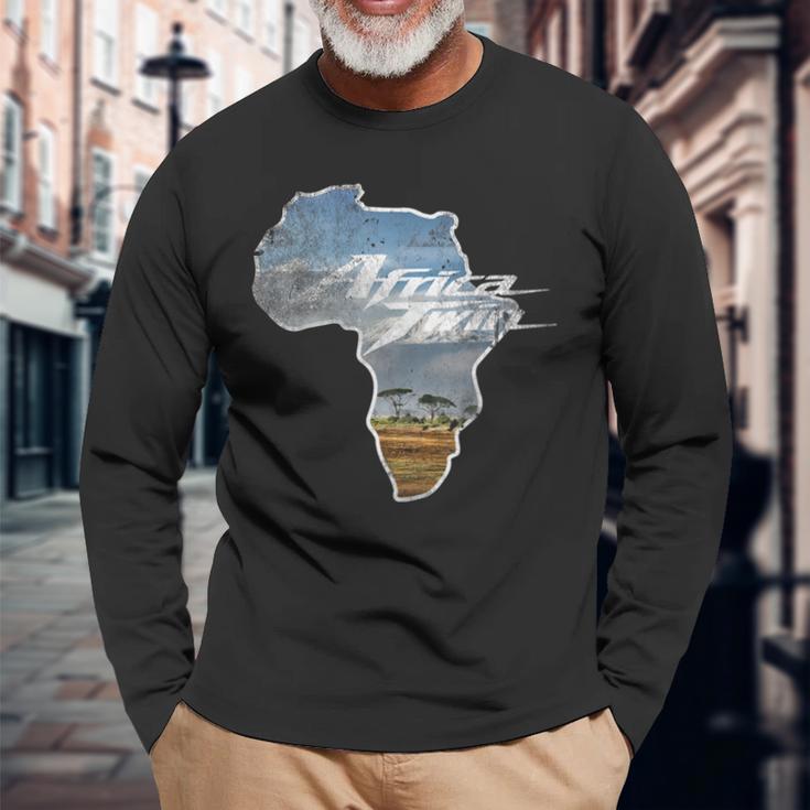 Africa Touring Twin Bike Off-Road & Cross Continent Langarmshirts Geschenke für alte Männer