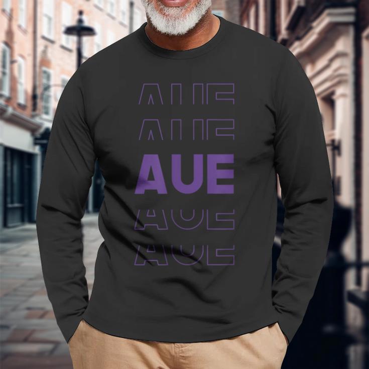 Aue Supporter Erzgebirge Langarmshirts Geschenke für alte Männer