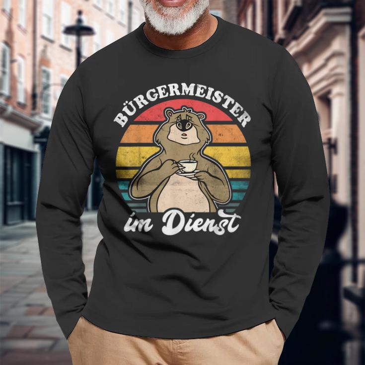 Bear Civil Meister Service Langarmshirts Geschenke für alte Männer