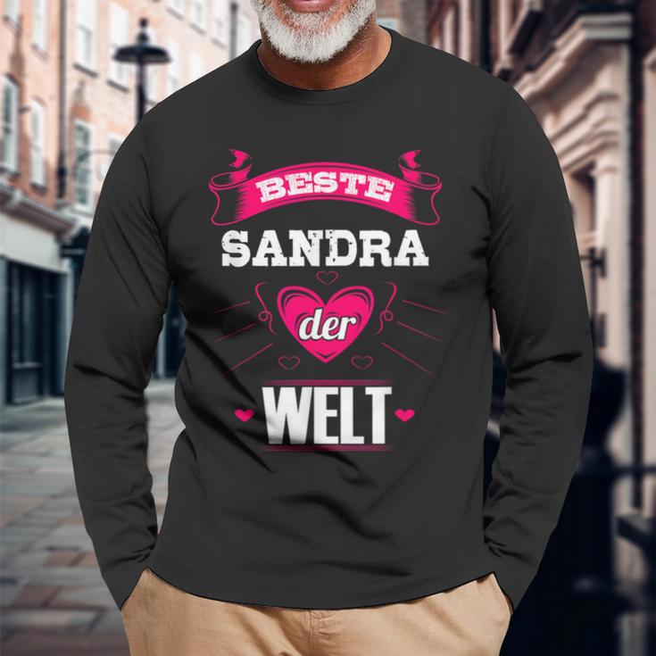 Beste Sandra Der Welt Langarmshirts Geschenke für alte Männer