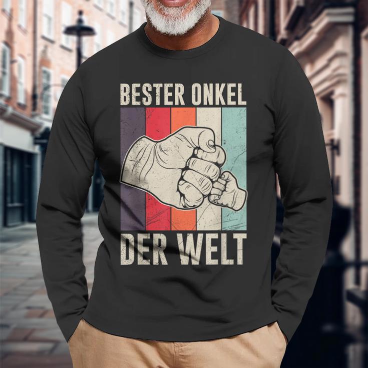 With Bester Onkel Der Welt Langarmshirts Geschenke für alte Männer