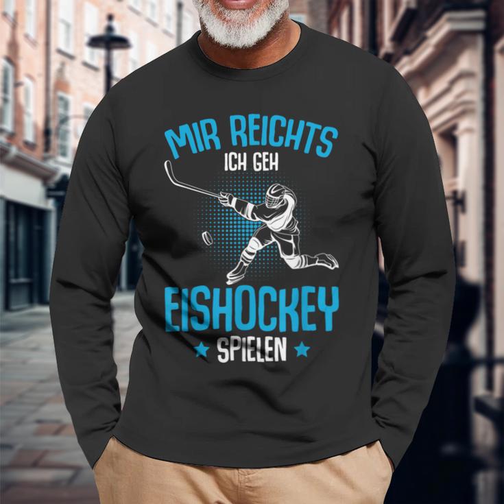 Boys' Mir Reichts Ich Geh Eishockey Spiel Langarmshirts Geschenke für alte Männer