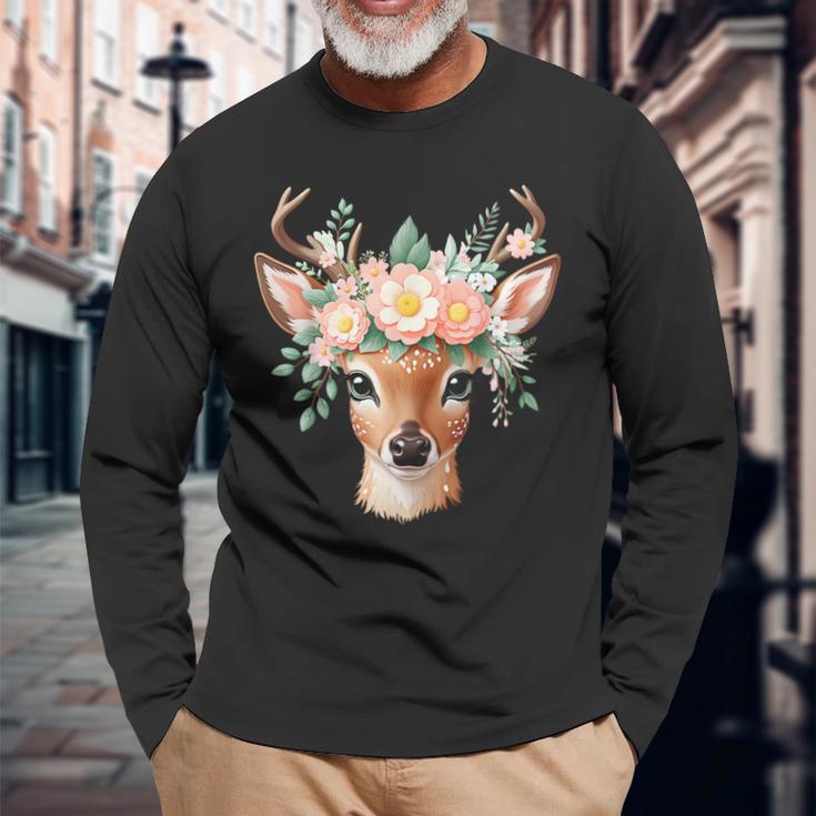 Carnival Deer Costume X Carnival Reindeer Langarmshirts Geschenke für alte Männer