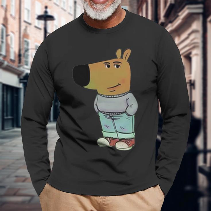 Chill Guy Entspannter Typ Langarmshirts Geschenke für alte Männer