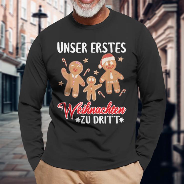 Christmas Family Birth Baby Christmas Langarmshirts Geschenke für alte Männer