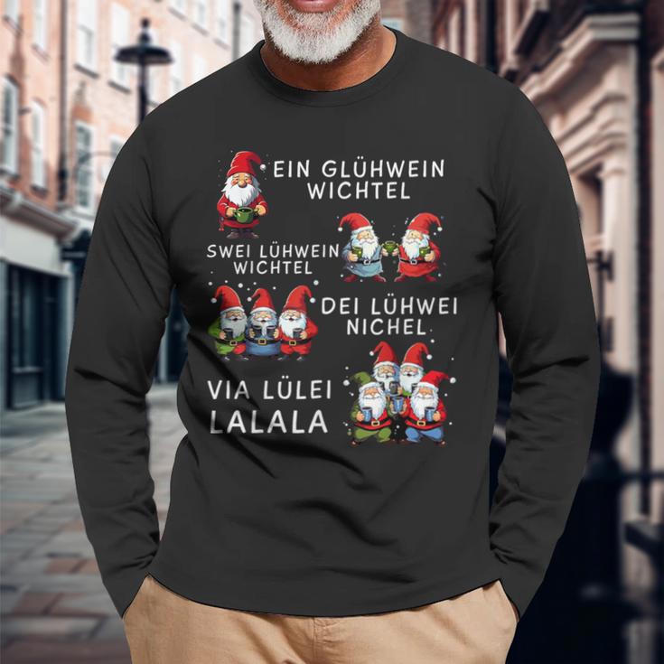 Christmas Christmas Gnome Langarmshirts Geschenke für alte Männer